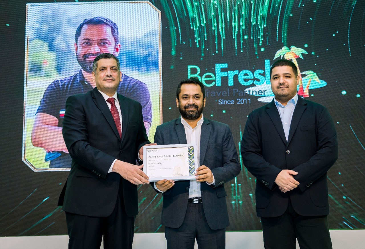Certificate of Appreciation from Saudia Airlines